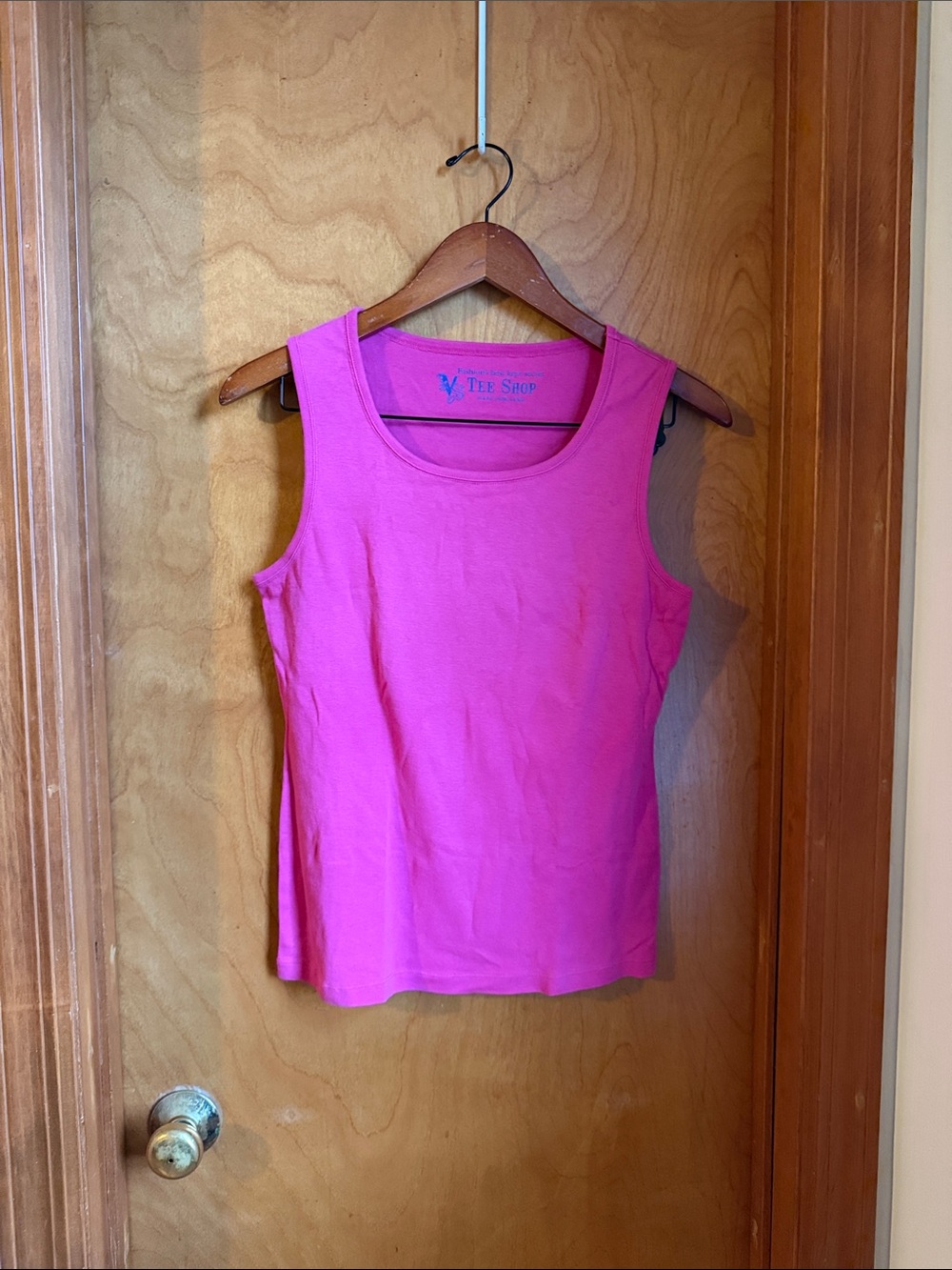 Victoria's Secret Hot Pink Scoop Neck Tank